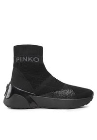 Sneakersy Pinko. Kolor: czarny