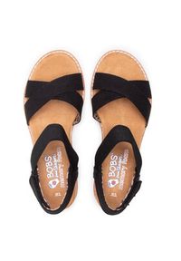 skechers - Skechers Espadryle Secret Picnic 33386/Blk Czarny. Kolor: czarny. Materiał: materiał #3