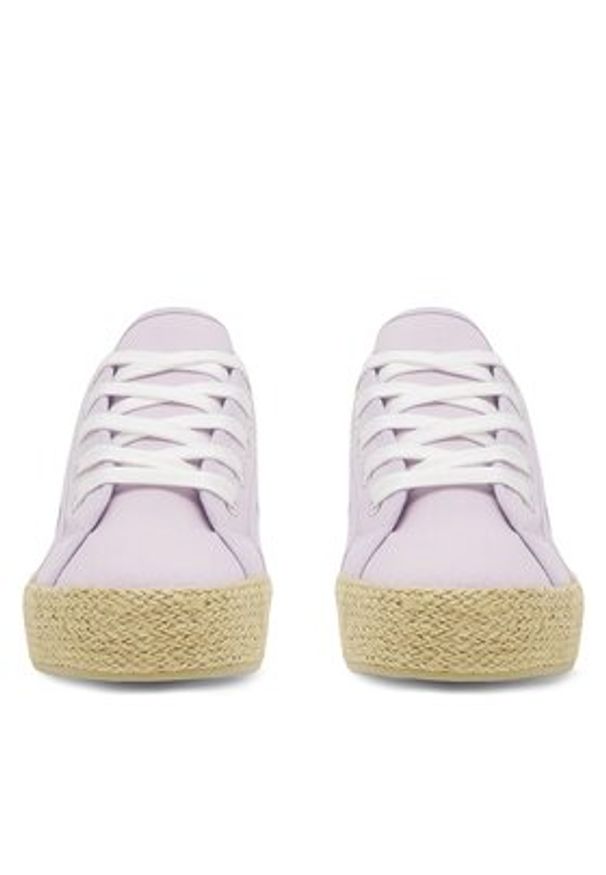 DeeZee Espadryle WSS21067-01 Fioletowy. Kolor: fioletowy. Materiał: materiał