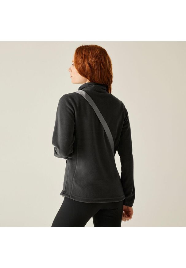 Regatta - Polar turystyczny damski Floreo IV z suwakiem. Kolor: wielokolorowy, szary, brązowy. Materiał: polar. Sport: turystyka piesza