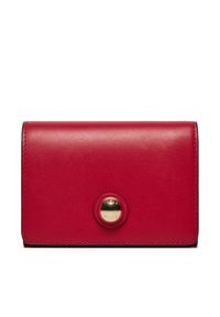 Furla Mały Portfel Damski Sfera M Compact Wallet WP00442 AX0733 2673S Czerwony. Kolor: czerwony. Materiał: skóra