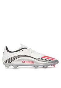 Adidas - adidas Buty do piłki nożnej F50 Messi League JP7446 Biały. Kolor: biały. Materiał: skóra