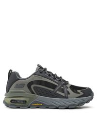 skechers - Skechers Trekkingi Max Protect-Task Force 237308 Zielony. Kolor: zielony. Materiał: skóra. Sport: turystyka piesza
