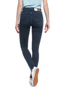 Mustang - MUSTANG Zoe Super Skinny DENIM BLACK 1009311 4000 684. Wzór: jednolity