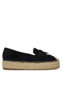 Jenny - JENNY Espadryle WSS990-259 Czarny. Kolor: czarny. Materiał: materiał