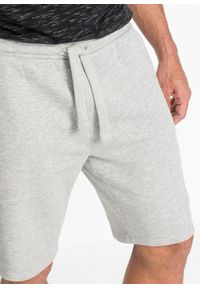bonprix - Bermudy dresowe. Kolor: szary. Materiał: dresówka #3