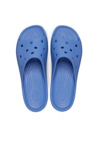 Crocs Klapki Classic Platform Slide 208180 Niebieski. Kolor: niebieski. Obcas: na platformie