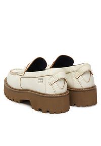 TOMMY HILFIGER - Tommy Hilfiger Loafersy Archive '01 Leather Loafer EN0EN03022 Écru. Materiał: skóra #2