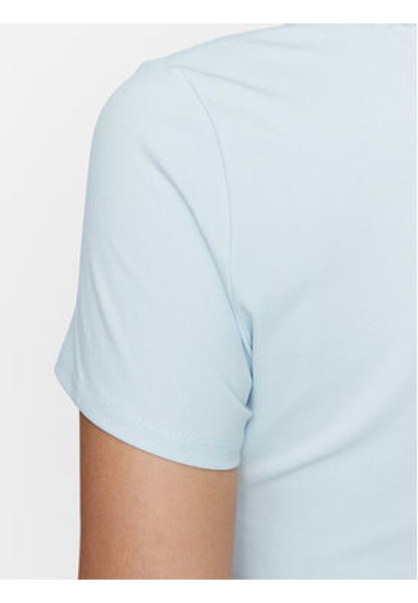 Puma T-Shirt Dare To 621435 Niebieski Slim Fit. Kolor: niebieski. Materiał: bawełna
