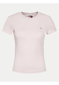 Tommy Jeans Komplet 2 t-shirtów DW0DW21366 Kolorowy Slim Fit. Materiał: bawełna. Wzór: kolorowy