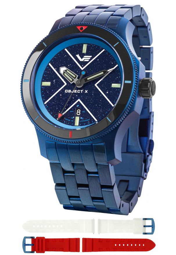 Zegarek męski Vostok Europe NH35A-599E776B niebieski. Kolor: niebieski