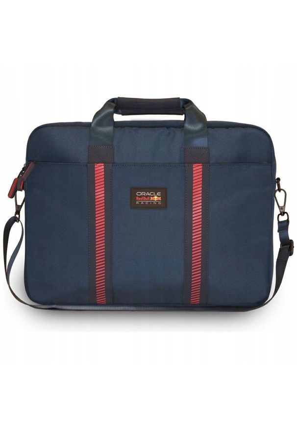RED BULL - Torba Red Bull Torba na laptopa Dual Powerbars 16" granatowy. Kolor: niebieski