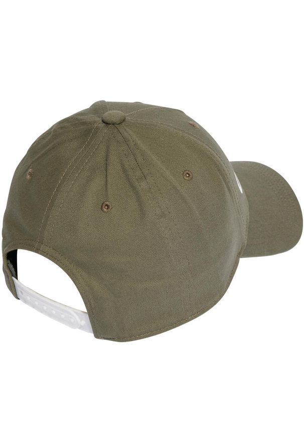 Adidas - Czapka z daszkiem adidas Daily Cap. Kolor: zielony. Materiał: materiał. Styl: sportowy, klasyczny