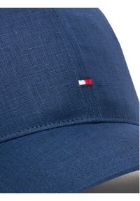 TOMMY HILFIGER - Tommy Hilfiger Czapka z daszkiem Flag Linen 6 Panel AM0AM13428 Granatowy. Kolor: niebieski. Materiał: len, materiał #3