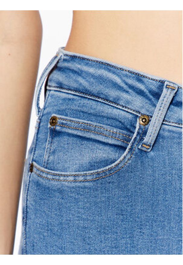 Lee Jeansy L32SOVC04 112330576 Niebieski Slim Fit. Kolor: niebieski