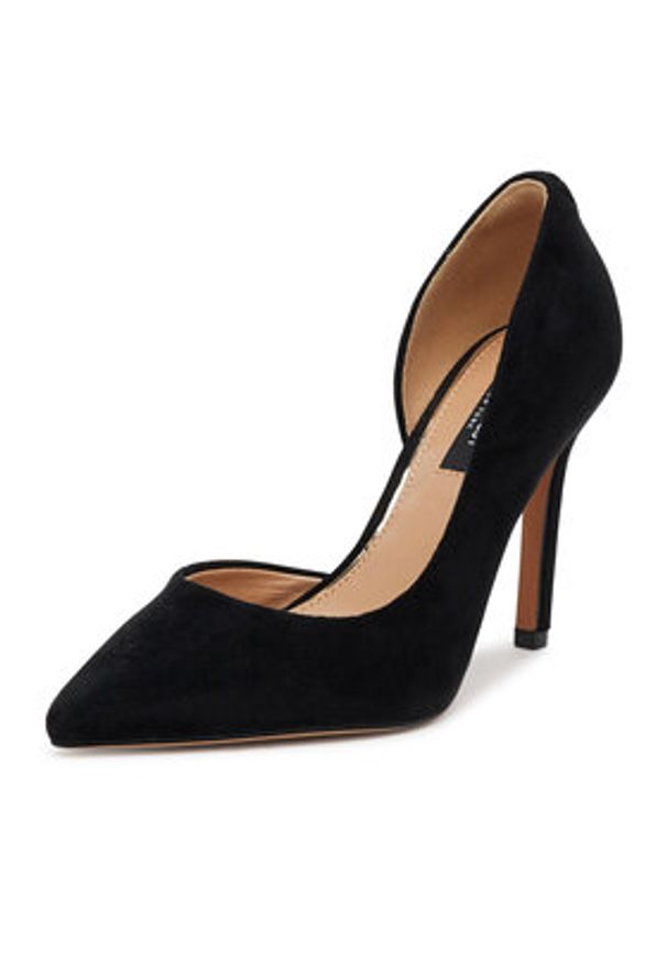 Nine West Szpilki CEO-MONA-01 Czarny. Kolor: czarny. Materiał: materiał. Obcas: na szpilce