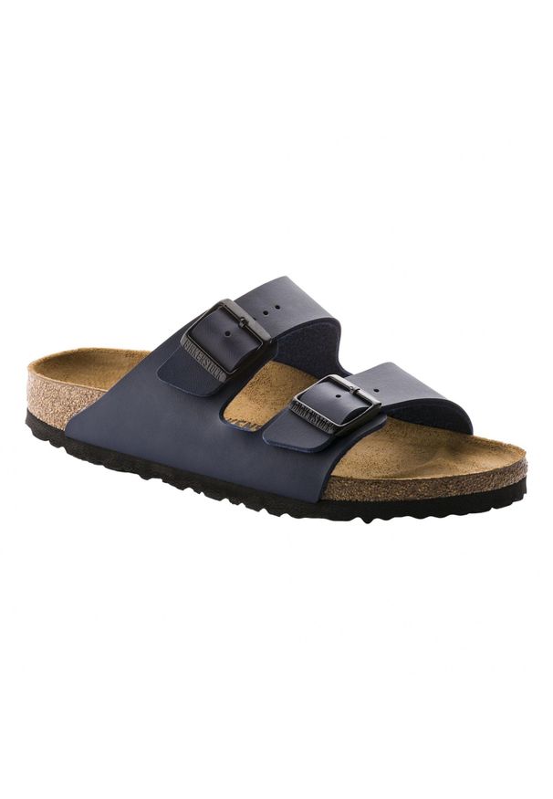Klapki turystyczne uniseks Birkenstock Arizona 751. Kolor: niebieski. Materiał: syntetyk, skóra, materiał. Sport: pływanie, fitness