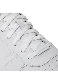 Hugo Sneakersy Kilian 50480758 10240740 01 Biały. Kolor: biały. Materiał: skóra