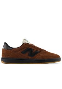 Buty New Balance Numeric NM440TNT - brązowe. Okazja: na co dzień. Kolor: brązowy. Materiał: materiał, skóra, guma. Szerokość cholewki: normalna. Sport: skateboard
