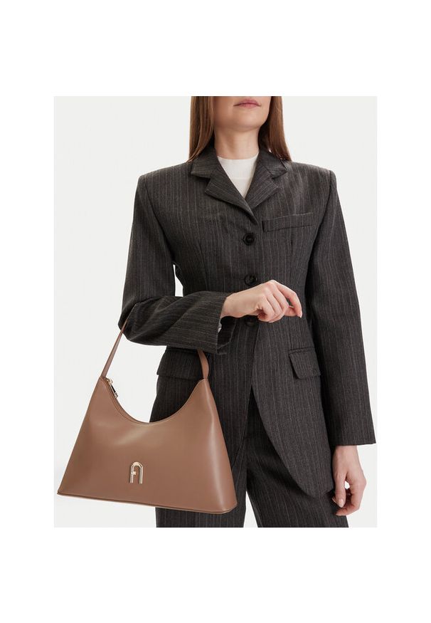 Torebka Furla. Kolor: brązowy