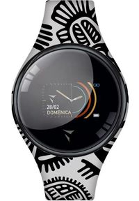 Smartwatch Techmade Smartwatch dla dziewczynki Techmade TM-FREETIME-AZT-BK czarny pasek. Rodzaj zegarka: smartwatch. Kolor: czarny