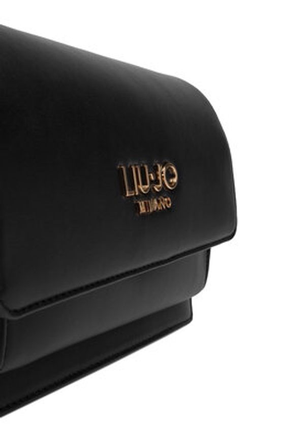 Liu Jo Torebka AA6152 E0958 Czarny. Kolor: czarny. Materiał: skórzane