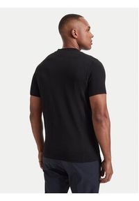 Karl Lagerfeld - KARL LAGERFELD T-Shirt 755033 564235 Czarny Regular Fit. Typ kołnierza: dekolt w karo. Kolor: czarny. Materiał: bawełna #3