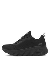 skechers - Skechers Sneakersy 117385 BBK Czarny. Kolor: czarny. Materiał: materiał #3