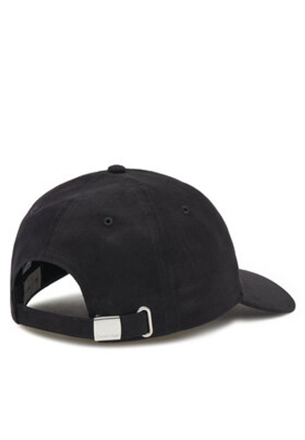 Calvin Klein Czapka z daszkiem Large Monologo LV04D5039G Czarny. Kolor: czarny. Materiał: bawełna