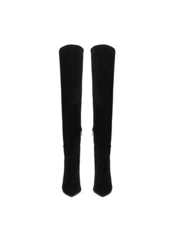 Eva Minge Kozaki EO-DREAM-E123-01B-R019CX Czarny. Kolor: czarny. Materiał: zamsz, skóra