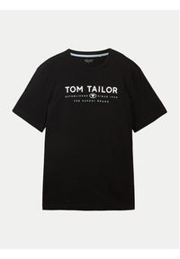 Tom Tailor T-Shirt 1043276 Czarny Regular Fit. Kolor: czarny. Materiał: bawełna #6