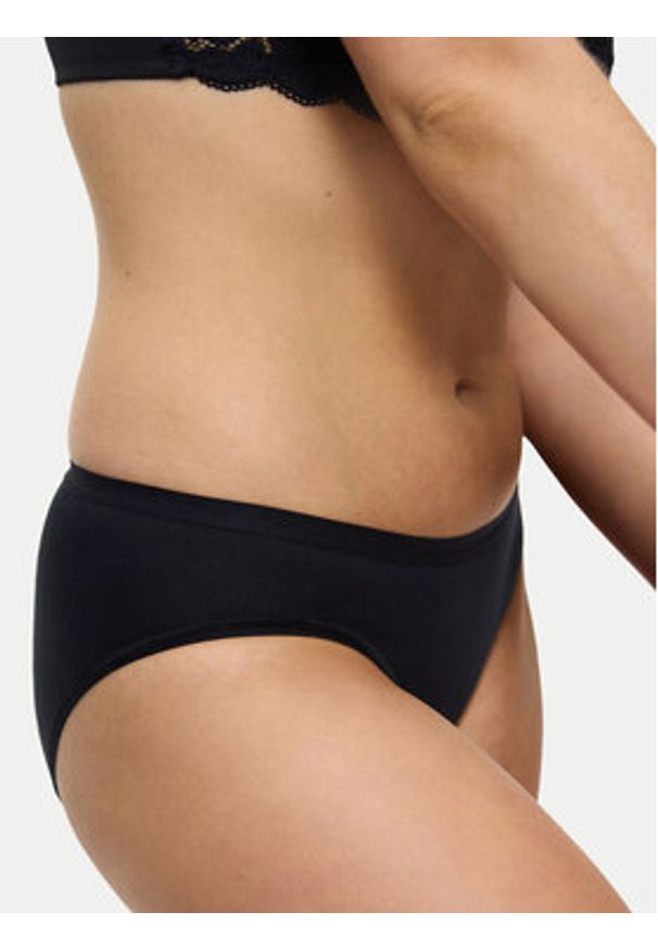 Triumph Figi klasyczne Sense Of Cotton 10224969 Czarny. Kolor: czarny. Materiał: bawełna