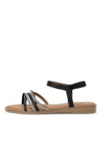 Clara Barson Sandały WYL04008-1A Czarny. Kolor: czarny. Materiał: skóra #8
