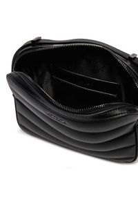 Calvin Klein Torebka Line Quilt Camera Bag K60K612114 Czarny. Kolor: czarny. Materiał: skórzane