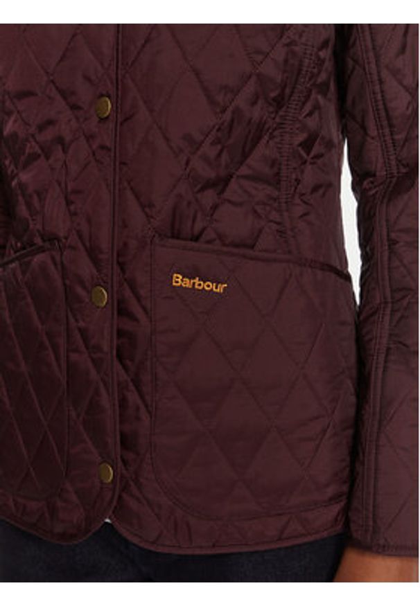 Barbour Kurtka przejściowa Annandale LQU0475RE96 Bordowy Regular Fit. Kolor: czerwony. Materiał: syntetyk