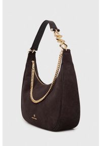 MICHAEL Michael Kors torebka zamszowa kolor brązowy. Kolor: brązowy. Materiał: zamszowe. Rodzaj torebki: na ramię #2