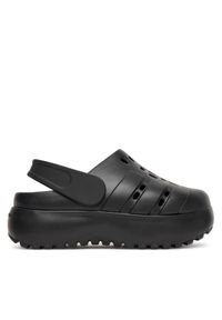 Adidas - Sandały adidas. Kolor: czarny. Obcas: na platformie #1