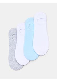 Sinsay - Skarpetki stopki 4 pack - wielobarwny #1
