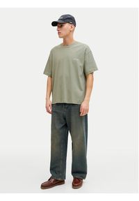 Jack & Jones T-Shirt Montauk Back 12290892 Zielony Regular Fit. Kolor: zielony. Materiał: bawełna #8