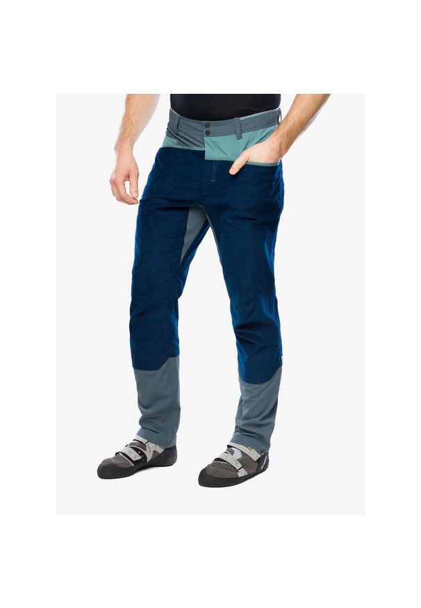 ORTOVOX - Spodnie wspinaczkowe męskie Ortovox Casale Pants. Kolor: niebieski. Sport: wspinaczka