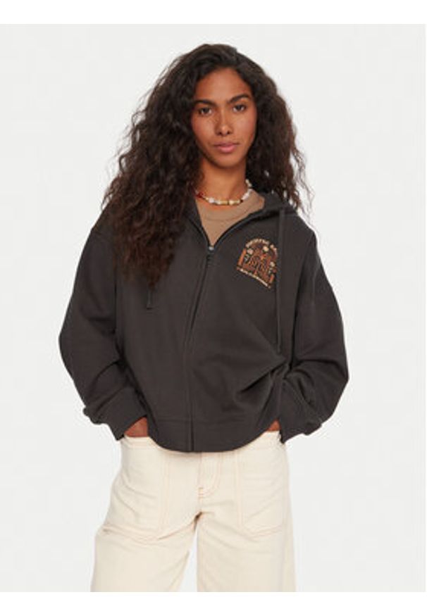 Billabong Bluza El Sol EBJSF00180 Szary Relaxed Fit. Kolor: szary. Materiał: bawełna