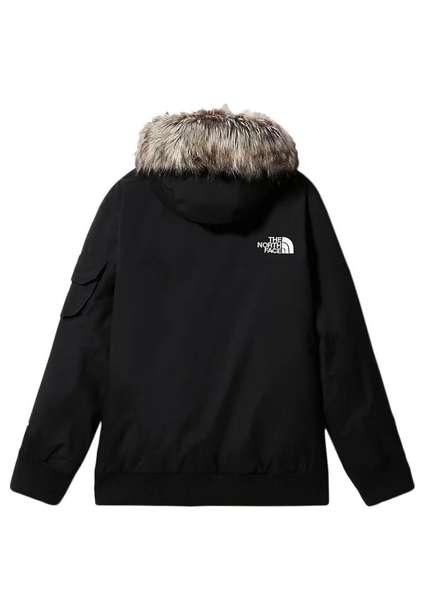 Kurtka turystyczna męska The North Face M Recycled Gotham Jacket. Kolor: czarny. Sport: turystyka piesza