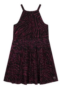 MICHAEL KORS KIDS Sukienka elegancka R12152 S Czarny Regular Fit. Kolor: czarny. Materiał: bawełna. Styl: elegancki #3
