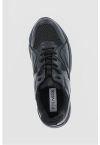 Steve Madden Buty kolor czarny na platformie. Nosek buta: okrągły. Zapięcie: sznurówki. Kolor: czarny. Obcas: na platformie #3