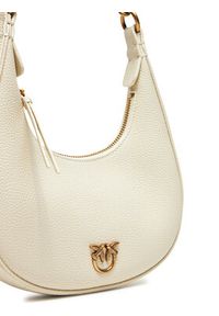 Pinko - PINKO Torebka Brioche Hobo Mini AI 24-25 PLTT 101433 A29Q Écru. Materiał: skórzane #4