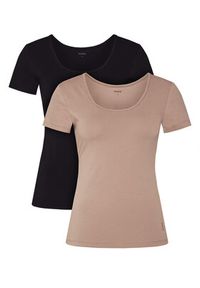 Hugo - HUGO Komplet 2 t-shirtów 50469660 Czarny Regular Fit. Kolor: czarny. Materiał: bawełna #8