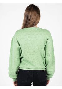 Silvian Heach Sweter | PGA22142MA | Kobieta | Zielony. Kolor: zielony. Materiał: nylon, wiskoza, poliester. Długość: krótkie. Wzór: aplikacja