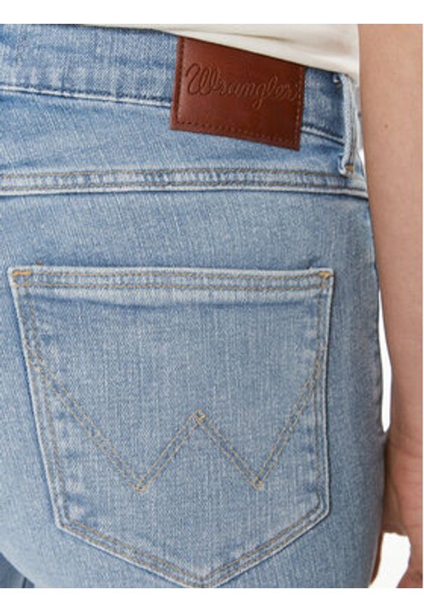 Wrangler Jeansy 112351019 Niebieski Bootcut Fit. Kolor: niebieski