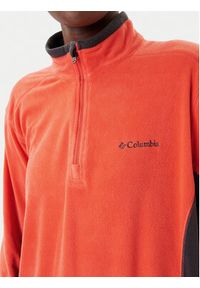 columbia - Columbia Polar Klamath Range™ II Half Zip 1352472 Pomarańczowy Regular Fit. Kolor: pomarańczowy. Materiał: syntetyk #3