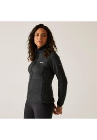 Regatta - Polar damski rozsuwany Harpten. Kolor: czarny. Materiał: polar #1